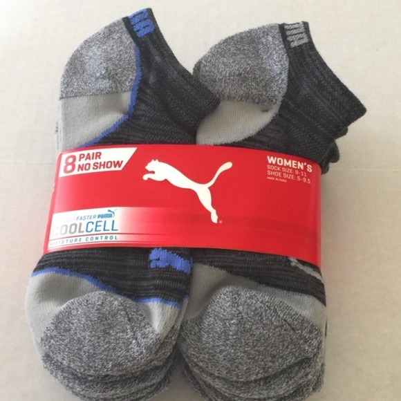 puma cool cell no show socks